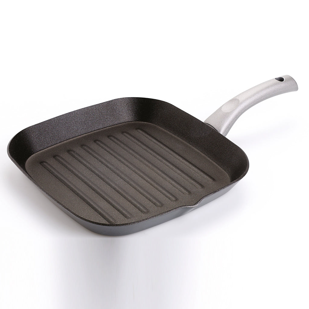 Bistecchiera Grill Platino 28x28 cm focus rivestimento interno