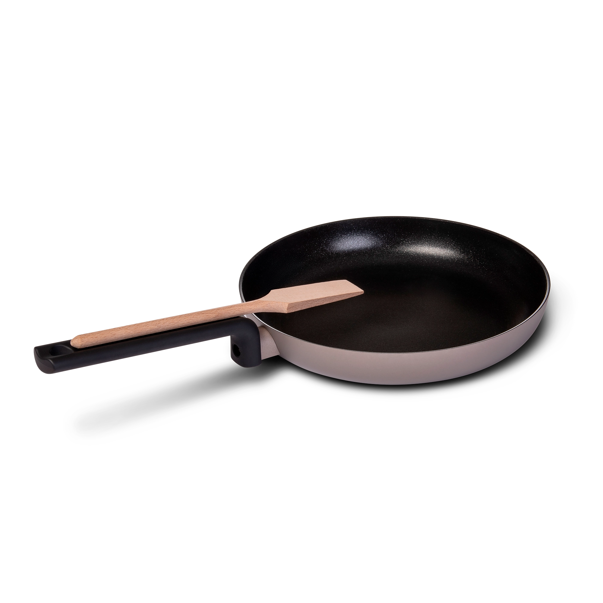 Castey Padella 424 24 Cm - Antiaderente, Manico Rimovibile, Adatta A Tutte Le Cucine (Tranne Induzione)