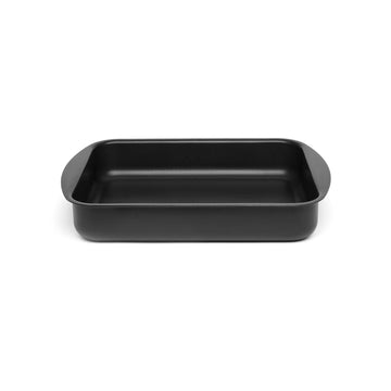 DOWAN Teglia Da Forno In Ceramica Bianca, 33x23 Cm, Profonda Con Manici, 4,2 Litri, Per Lasagne E Sformati, Adatta A Forno/Microonde/Frigo